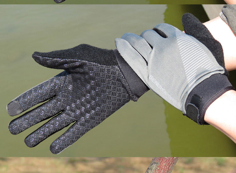 Full finger touch screen climbing gloves