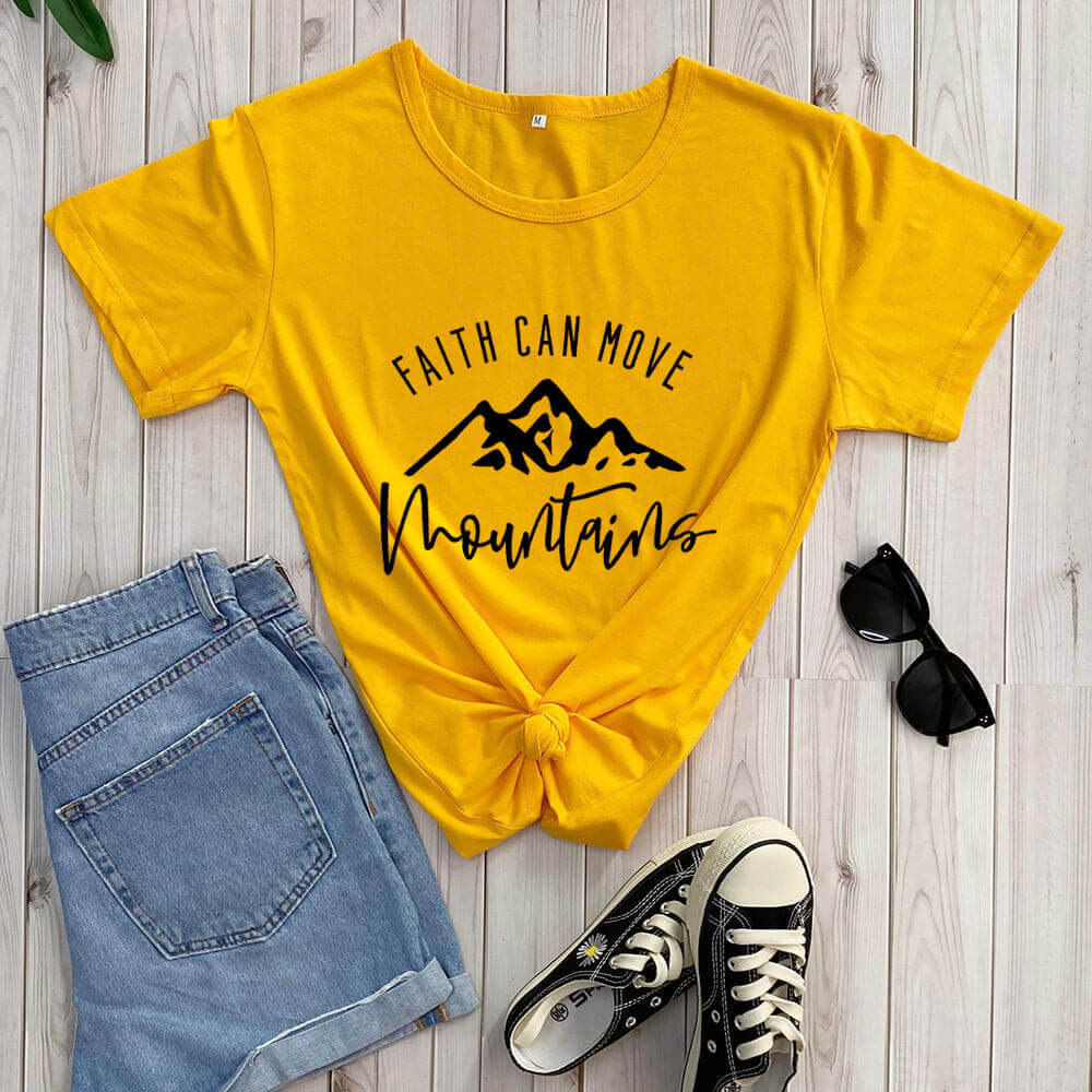 Faith Adventure Inspiration Theme T-shirt