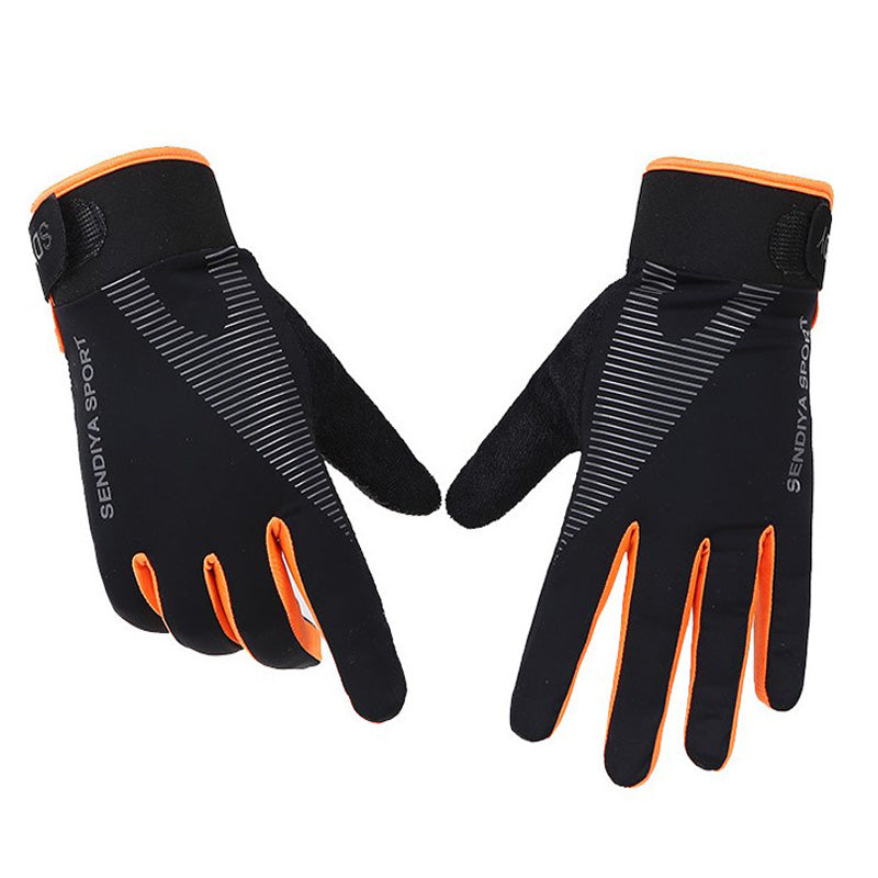 Full finger touch screen climbing gloves