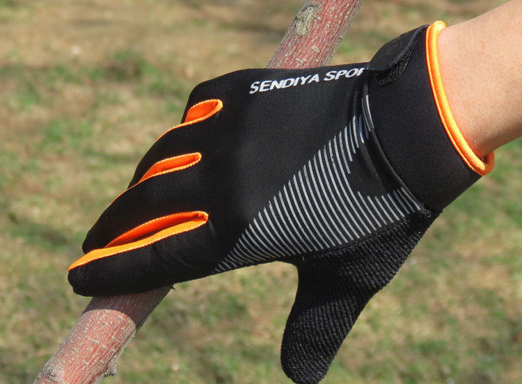 Full finger touch screen climbing gloves