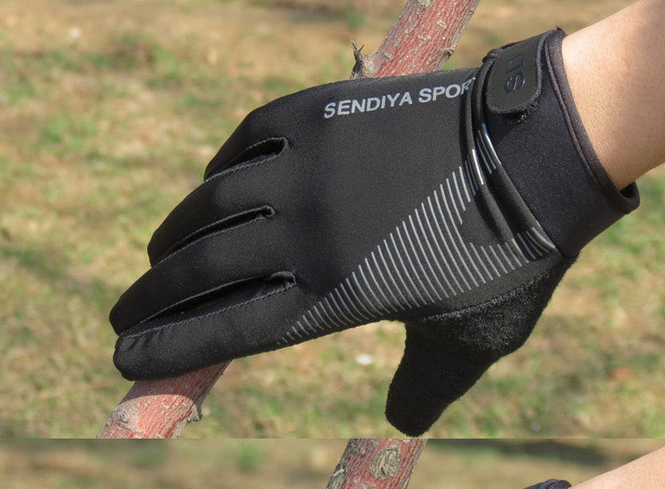 Full finger touch screen climbing gloves